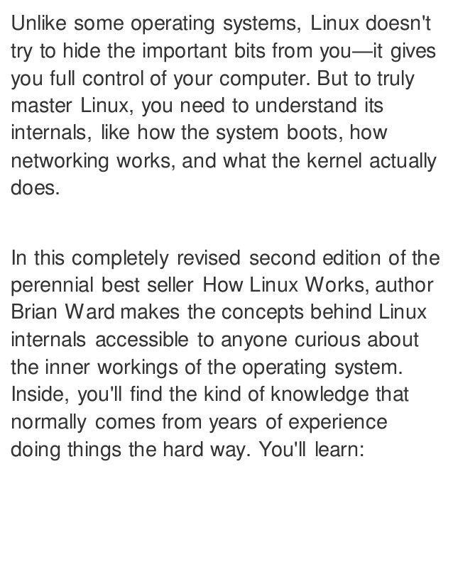 linux network internals pdf free